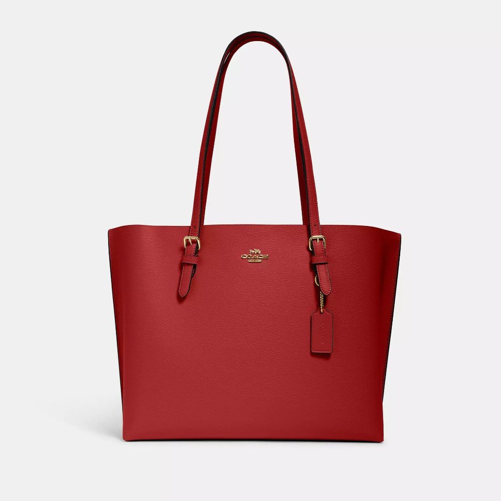 Mollie Tote /Red Apple (NWT)